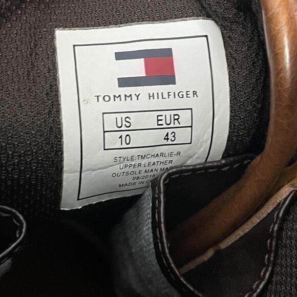 Tommy Hilfiger Boots Mens Size 10 Brown Charlie Duck Boots Lace Up TMCHARLIE-R main image 11